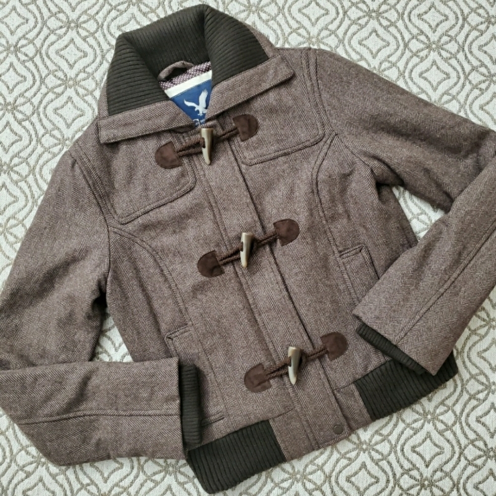 American Eagle Cozy Wool Blend jacket